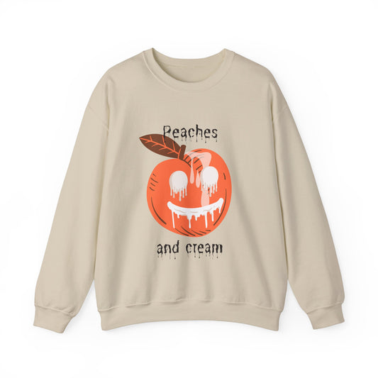 Peaches and cream Crewneck Sweatshirt