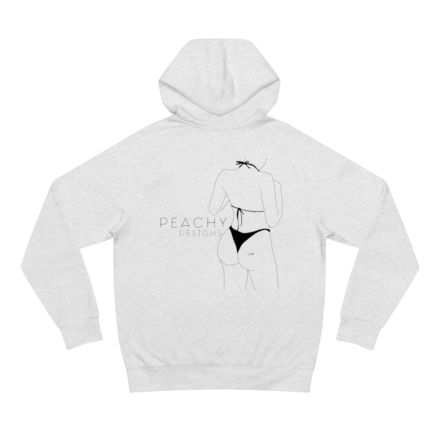 Peachy Designs Peach Unisex Hoodie