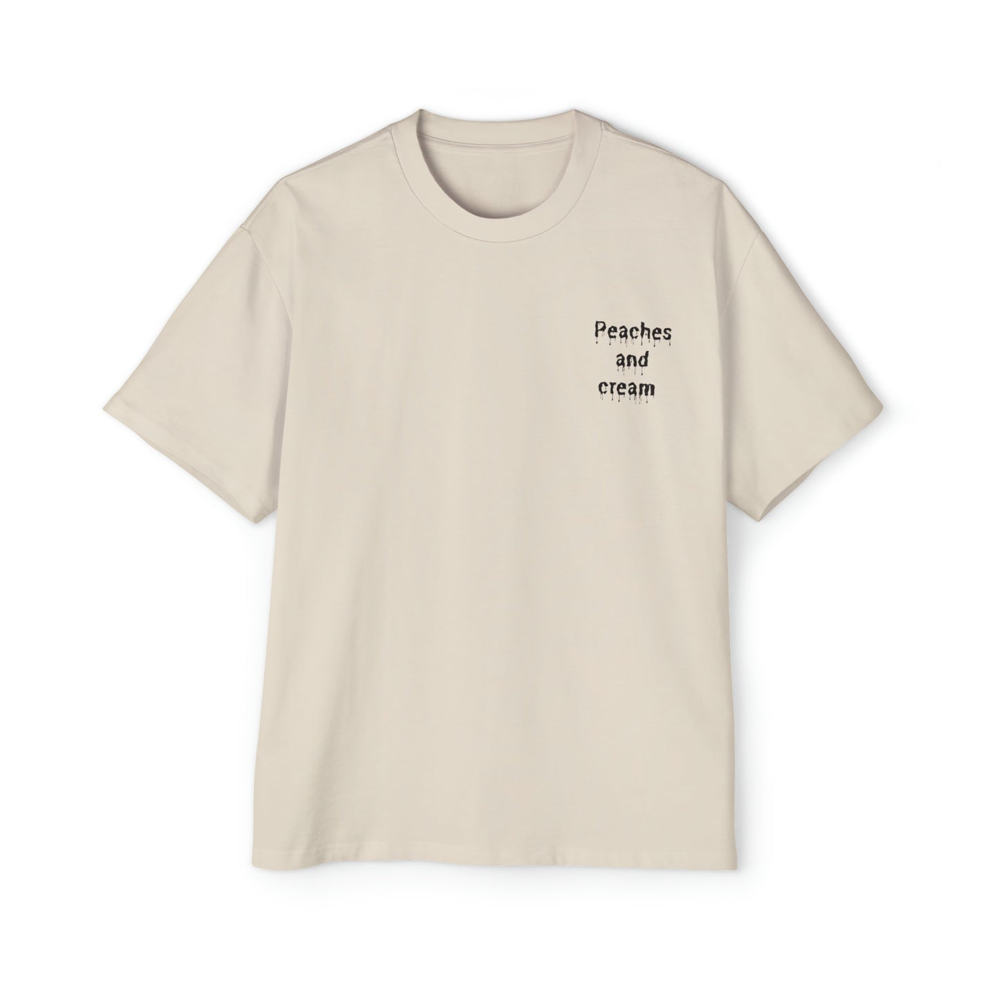 Peaches and Cream Heavy Oversized Tee