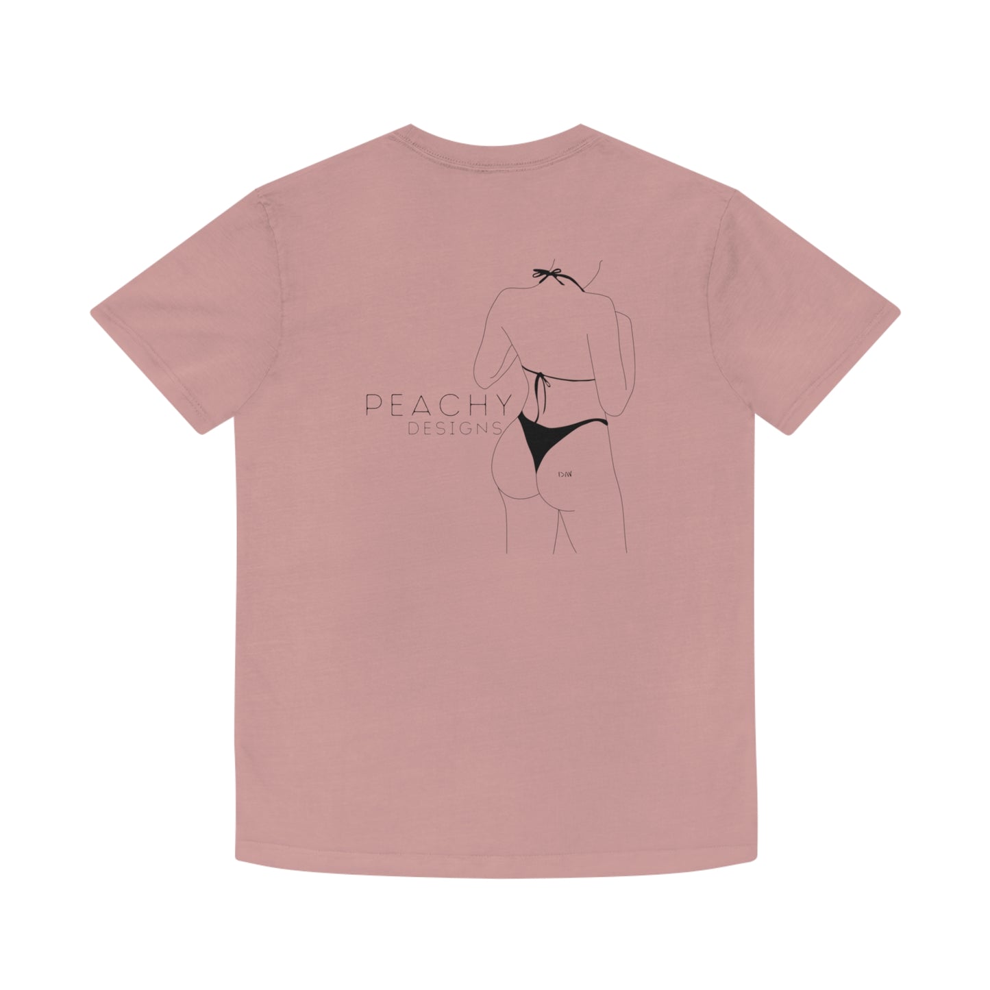 Peachy Designs Peach Faded Shirt