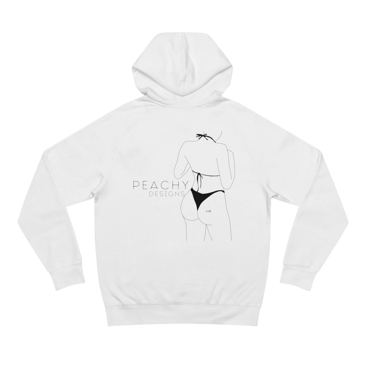 Peachy Designs Peach Unisex Hoodie
