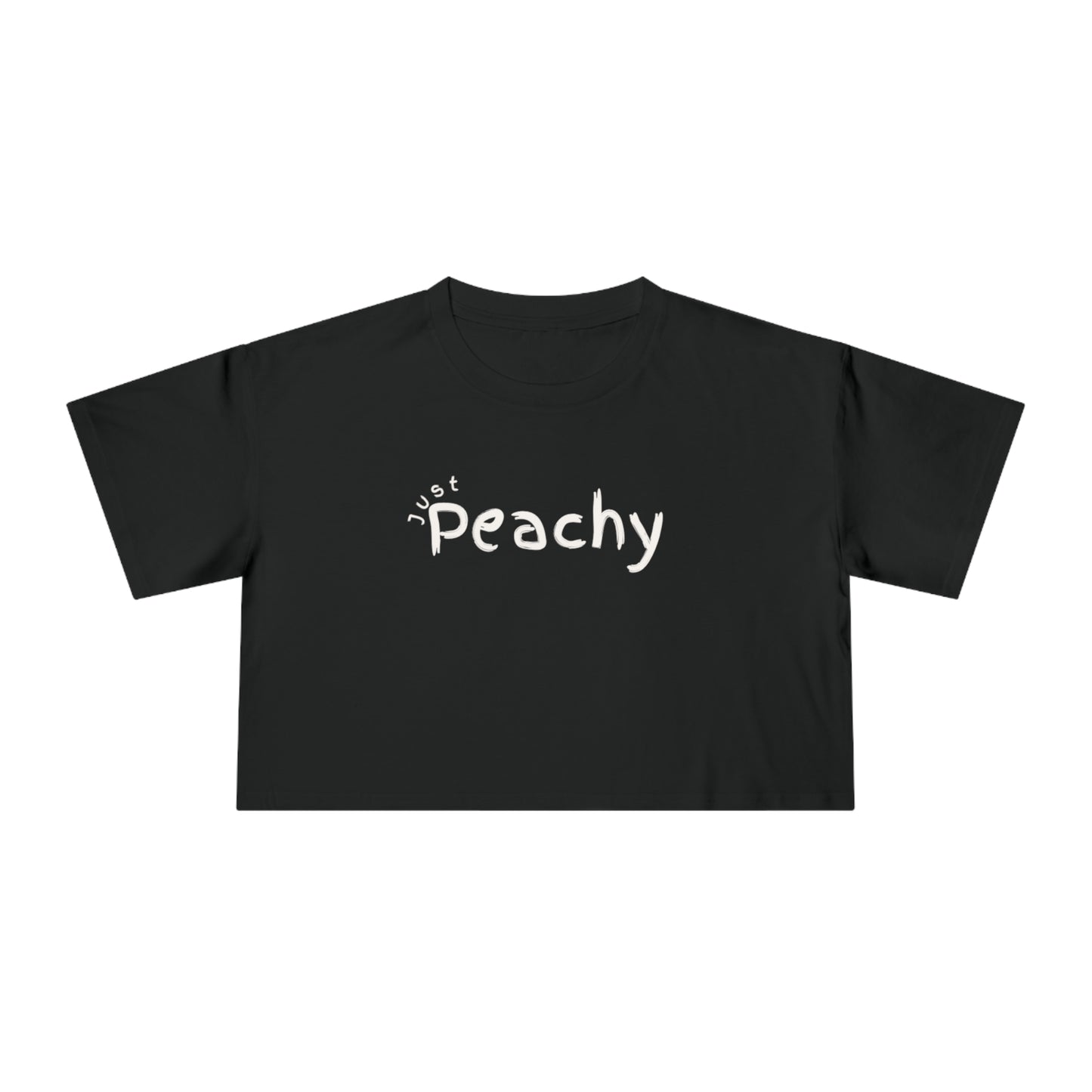 Just Peachy Women's Crop Tee
