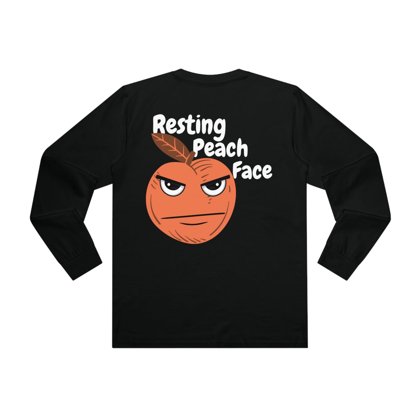 Resting Peach Face Long sleeve Tee