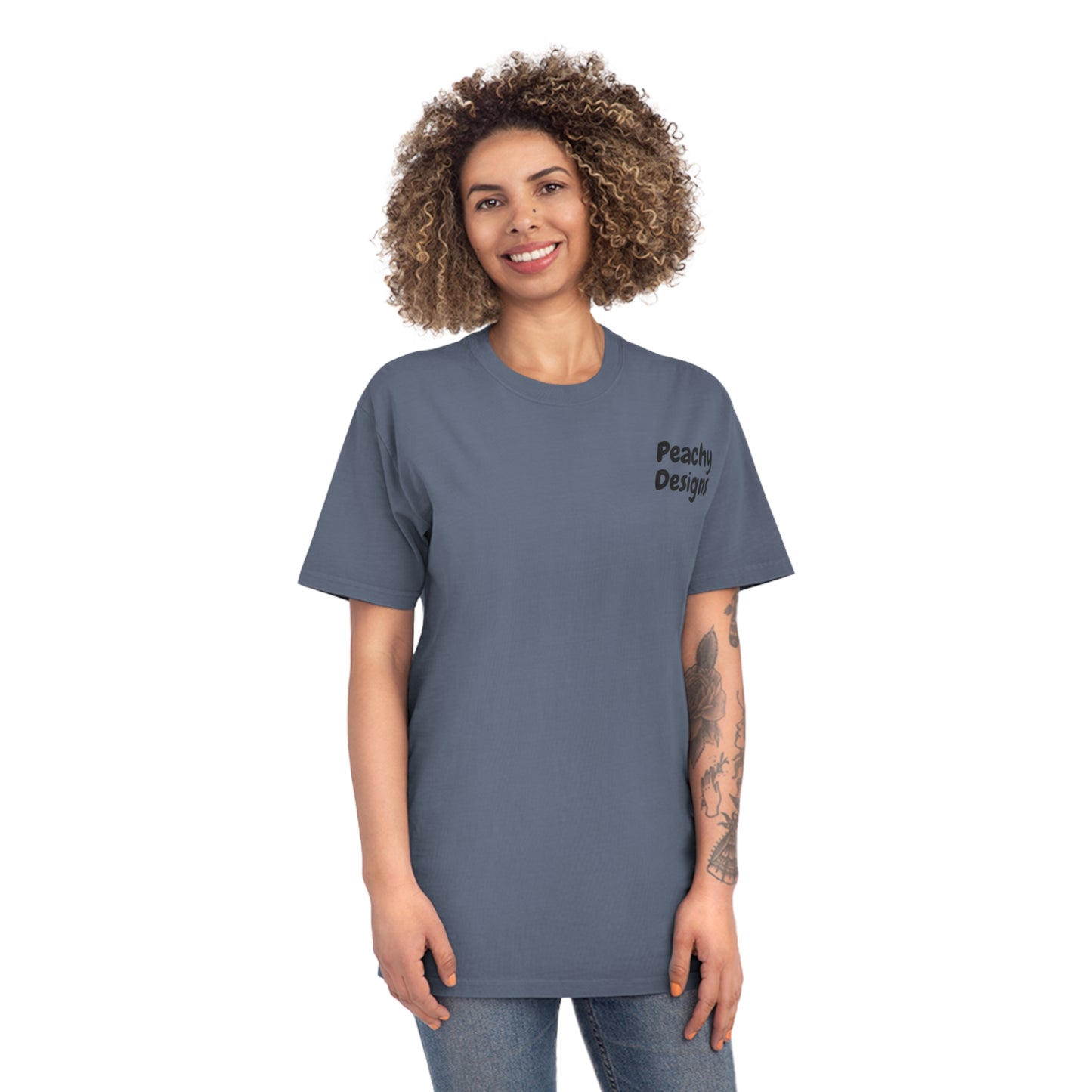 Resting Peach Face Faded Shirt