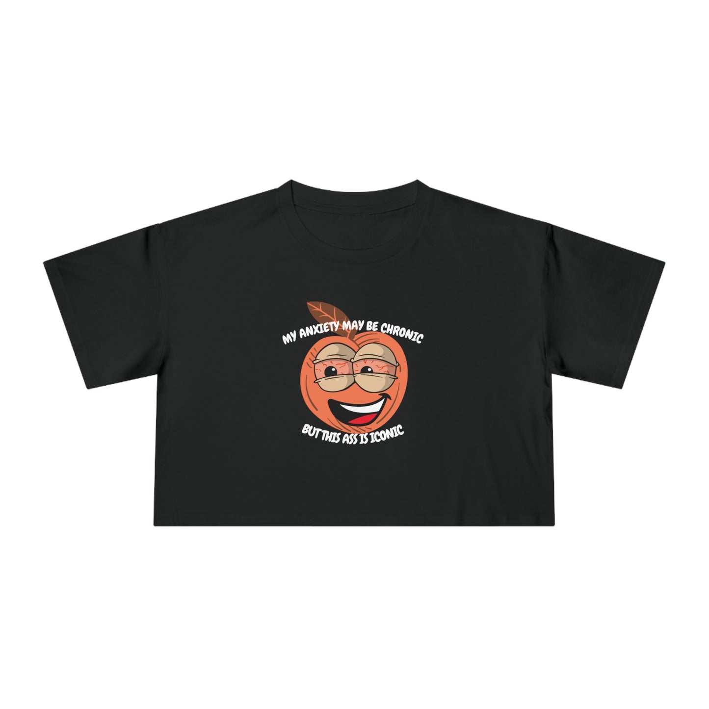 Iconic ass Women's Crop Tee