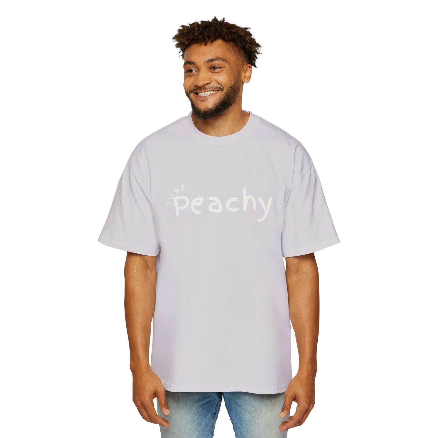 Just peachy Heavy Oversized Tee