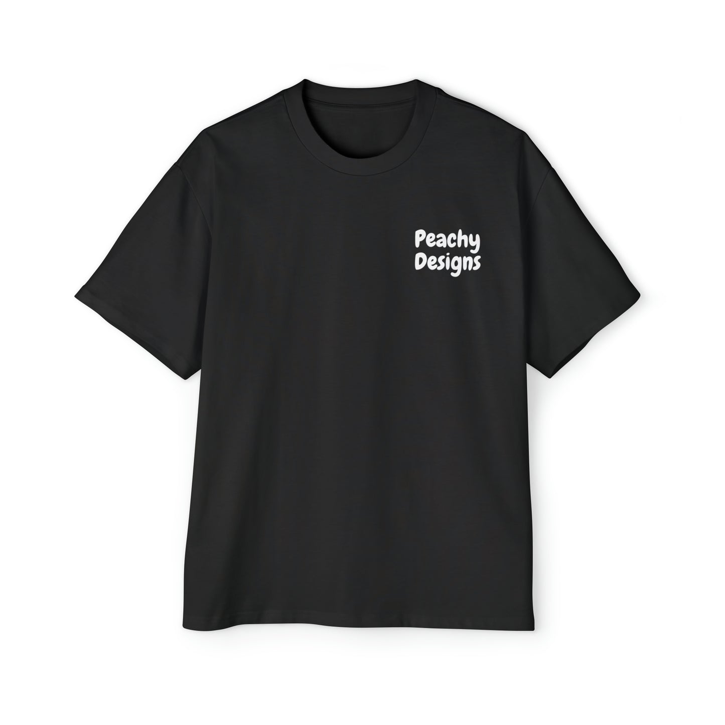 Resting Peach Face Oversized Tee