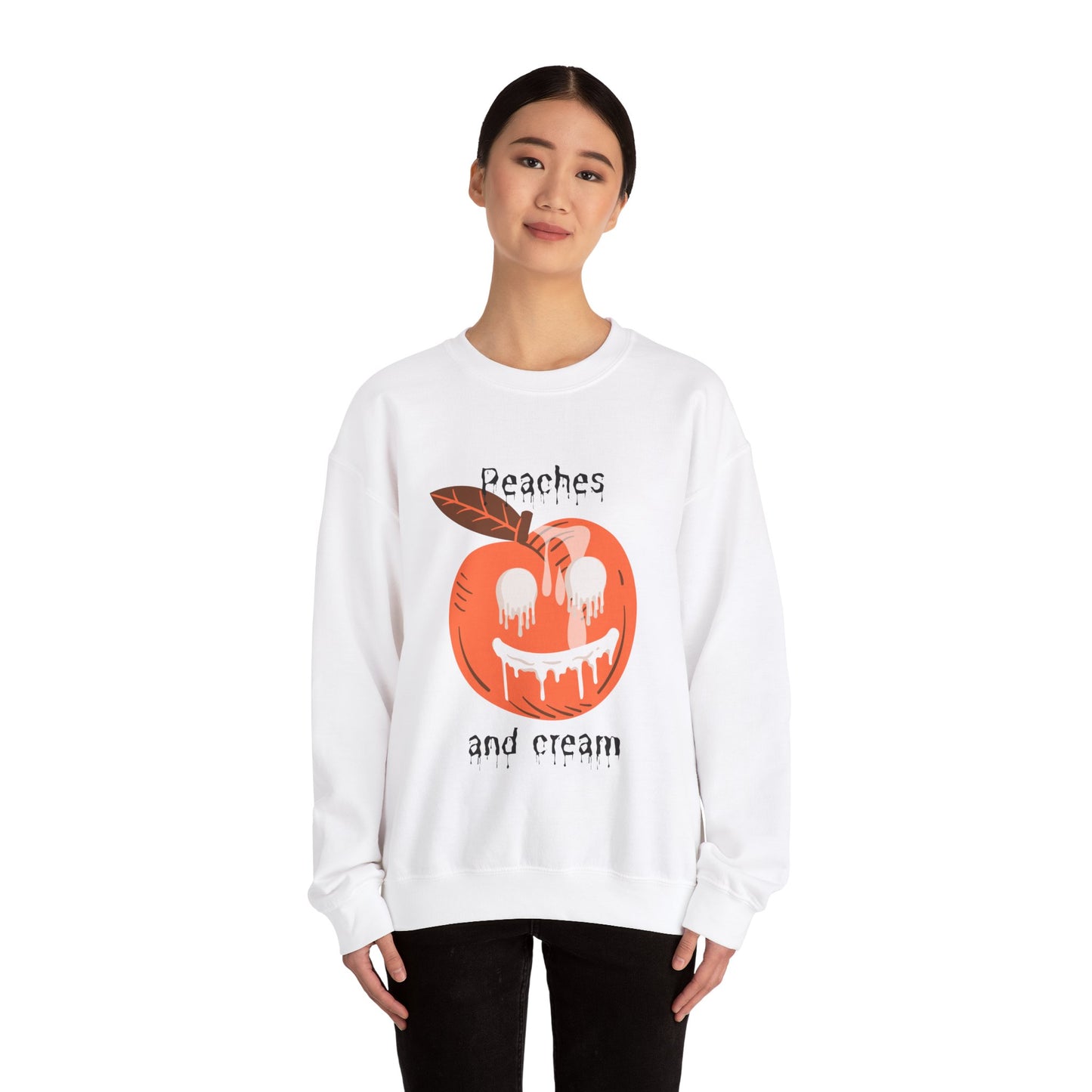 Peaches and cream Crewneck Sweatshirt