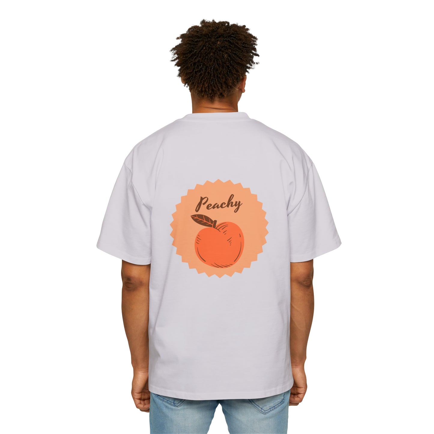 Show me your peach Heavy Oversized Tee