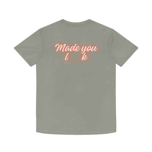 Made you look Faded Shirt