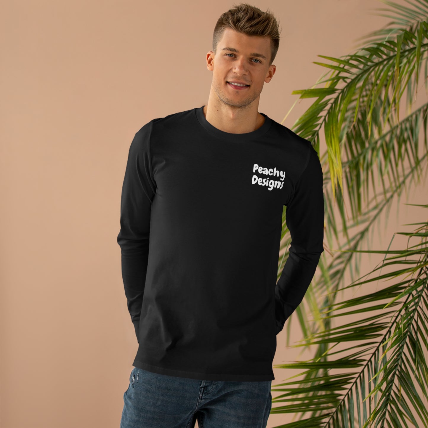 Resting Peach Face Long sleeve Tee