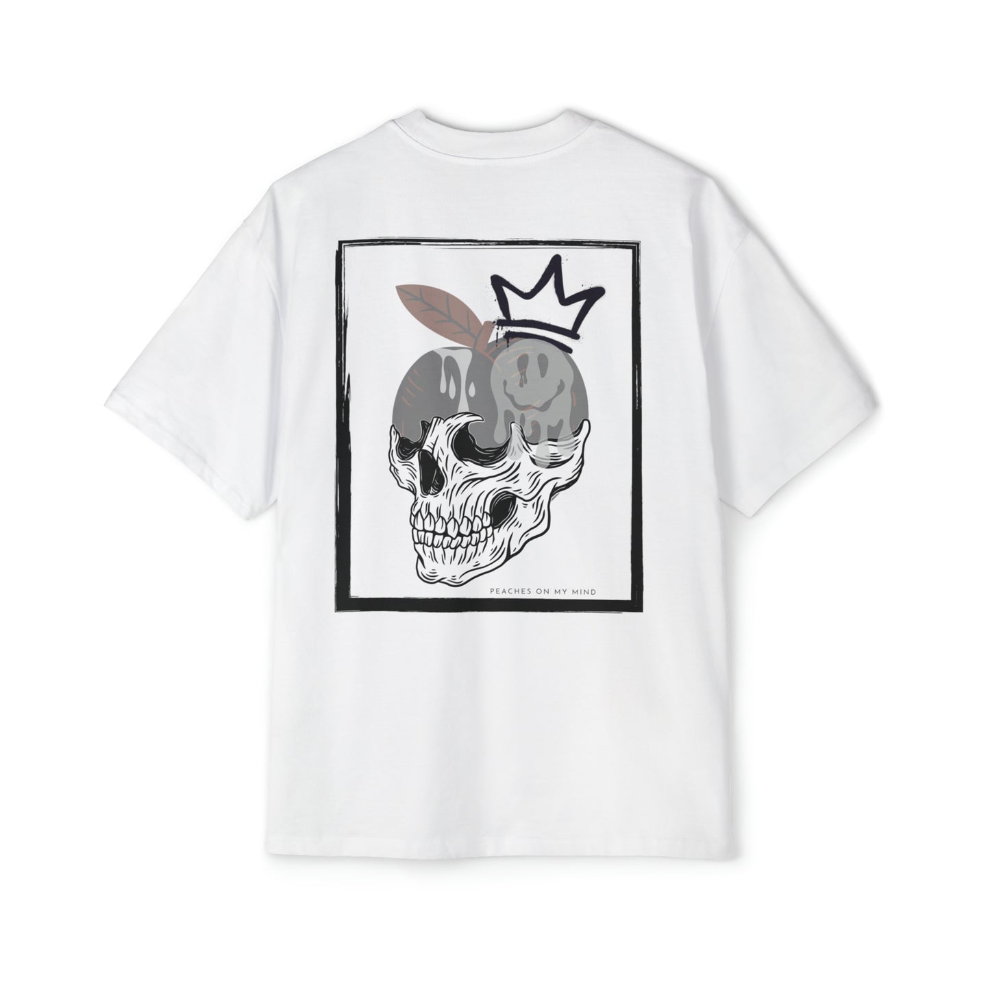Peaches on my mind Heavy Oversized Tee
