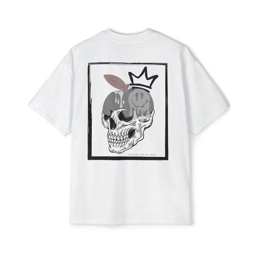 Peaches on my mind Heavy Oversized Tee